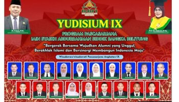 Yudisium ke-IX Program Pascasarjana Tahun 2023