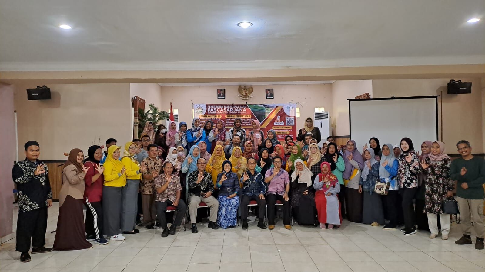 Sosialisasi PMB Pascasarjana Semester Genap TA 2022/2023 di Kantor Kemenag Belitung Timur